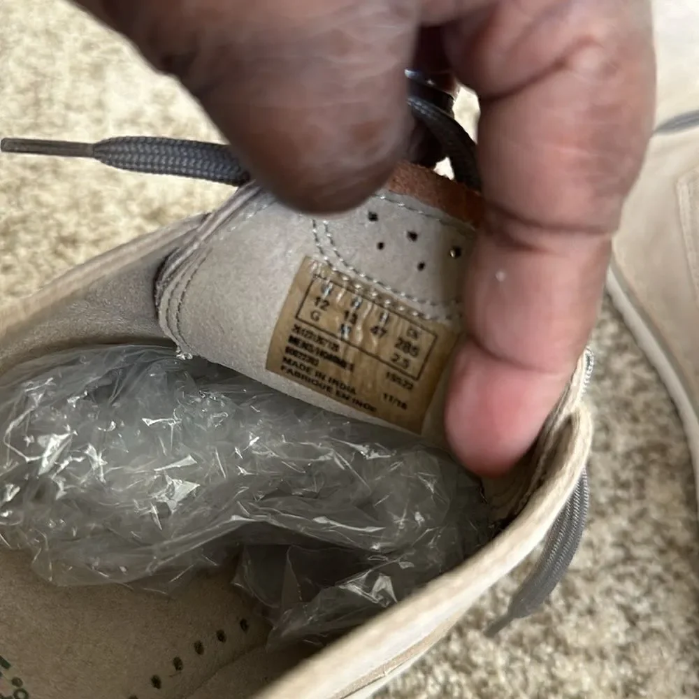 Clark’s Collection Nubuck Leather Golf String-Up Men’s Shoes 12